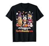 Husky Happy Hallothankmas Holiday Dog