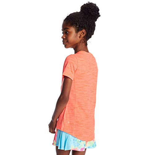 C9 Champion Girls' Supersoft Tech Tee, Sugar Peach, XL3
