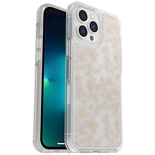 OTTERBOX SYMMETRY CLEAR SERIES Case for iPhone 13 Pro Max & iPhone 12 Pro Max - WALLFLOWER