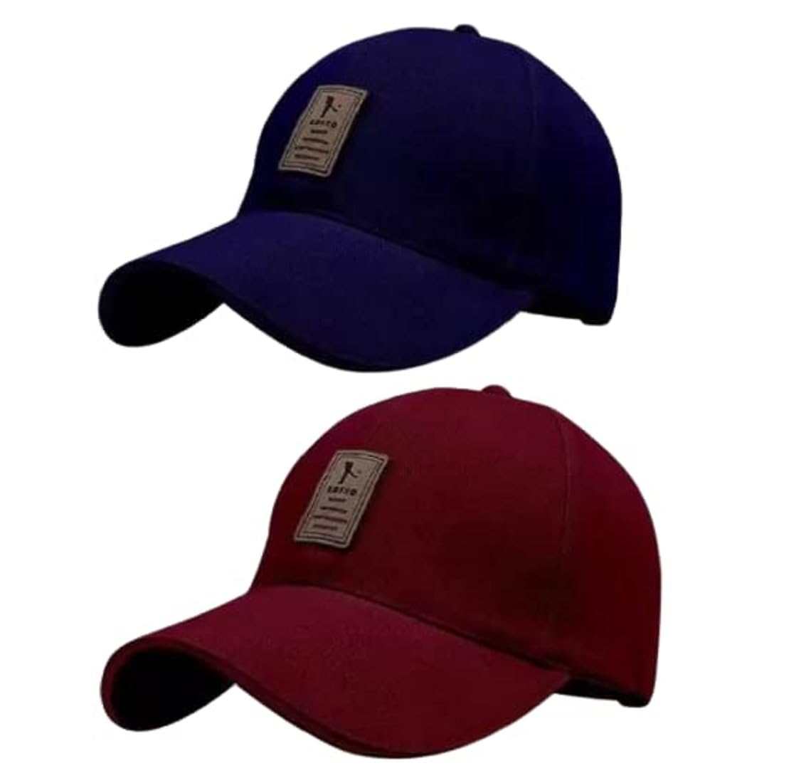 Adjustable Unisex Cap Quick Drying Sun Hat for Activites Sports Baseball Hat for Men and Women Freesize Pack 2