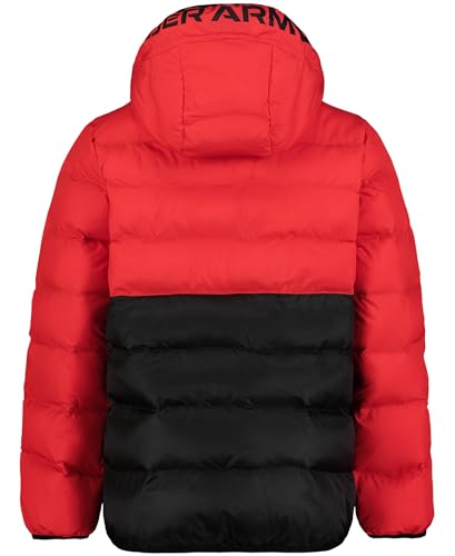 Image of Under Armour Boys Pronto Hooded Puffer Jacket, Lightweight & Water Repellent