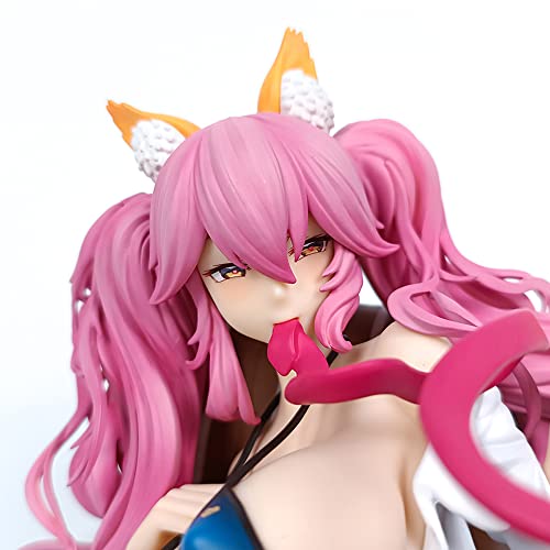 CEYONE Ecchi Figure Anime Figure Fate/Grand Order Tamamo No Mae Caster Removable Clothes Model Collection Statue Decor Boxed Toy 14.5cm/5.7inch