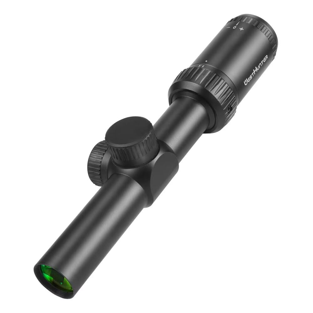 Mira Telescópica Compacta WestHunter Optics HD-C 1.5-5x20 SFP 25.4 mm Segundo Plano Focal 1/2 MOA