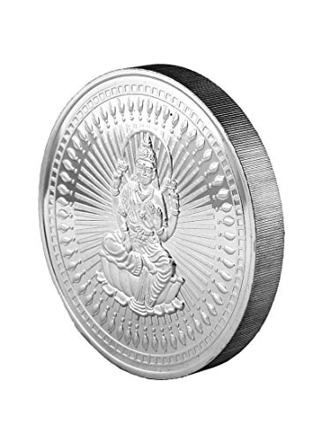 Image of Bangalore Refinery 999 Purity Goddess Lakshmi Silver Coin 1 Kg