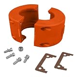 Martin 4016 Coupling Cover, Nylon, Inch, 4' OD, 2.313' Length
