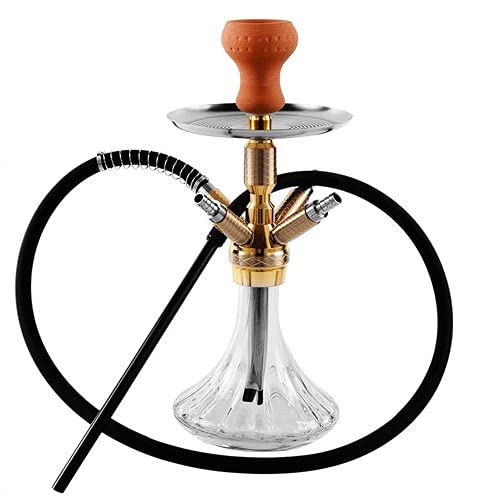 JYXZM 41 cm Golden Acero Inoxidable Hookah Shisha Cover