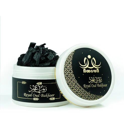 Bakhoor Royal Oud Incense | 40 g | Long-Lasting Arabic Fragrance | for Prayer, Namaz, Meditation & Home Use |