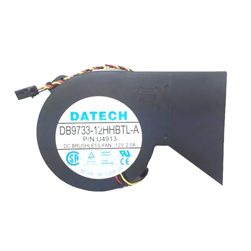 Replacement Cooling Fan for DELL GX240 GX260 GX270 DB9733-12HHBTL-A U4913 0U4913 DC12V 2.0A 3PIN
