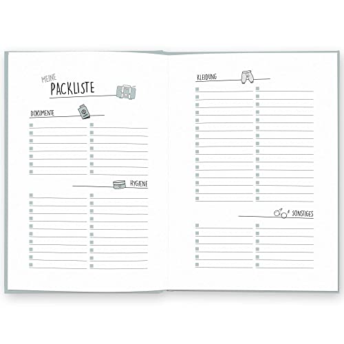 Foto von CUPCAKES & KISSES® Reisetagebuch zum Ausfüllen I für alle Länder I mit spannenden Aufgaben I Hardcover