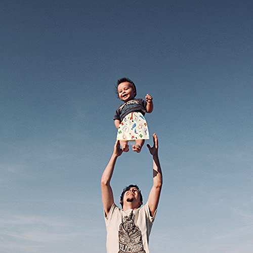 Mopoin luiershort voor kinderen, voor baby's van 0-3 jaar, katoenen rok met hoge taille, herbruikbaar, voor baby's van 0… - Afbeelding 7