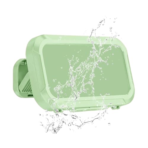 Soporte para teléfono de ducha impermeable con protector de pantalla táctil ajustable 7