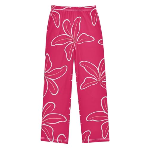 Delicate Rose Boys Pants Boys Athletic Pants Long Pant for Boywith Pockets Wide-Leg Size 6-14Y