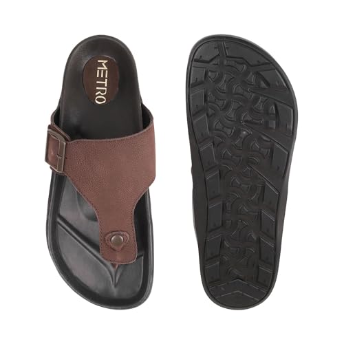 Image of Metro Men Casual Leather Sandals
