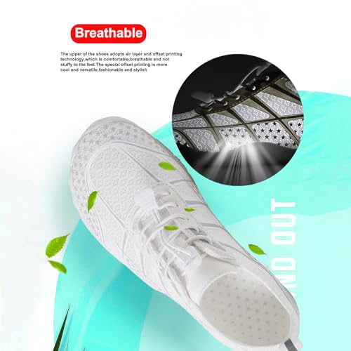 Image of Hike Barefoot Shoes Women Men Pro Water Footwear Wide Toe Box Non-Slip Unisex Athletic Outdoor Running Shoes