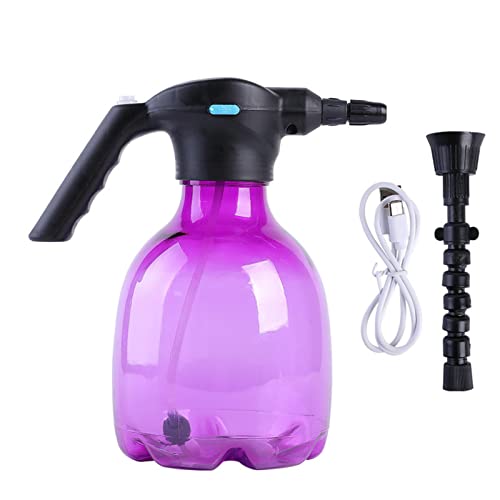 Frasco de spray para plantas | Frasco de spray automático de 3L USB com bico giratório ajustável,Reg