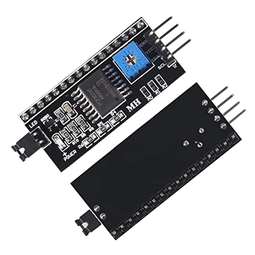 Image of Alinan 2pcs IIC I2C TWI Serial LCD 2004 20X4 Display Blue Screen with IIC I2C Module Interface Adapter