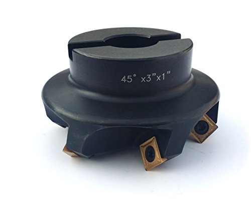 Image of HHIP 2065-3000 3 Inch x 1 Bore 45 Degree Single End Indexable Face Mill