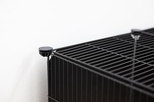 Kerbl Pet Erweiterung 6X Kunststoffwand-Elemente für Indoor-Freigehege Hopsi, 35x35 cm je Element