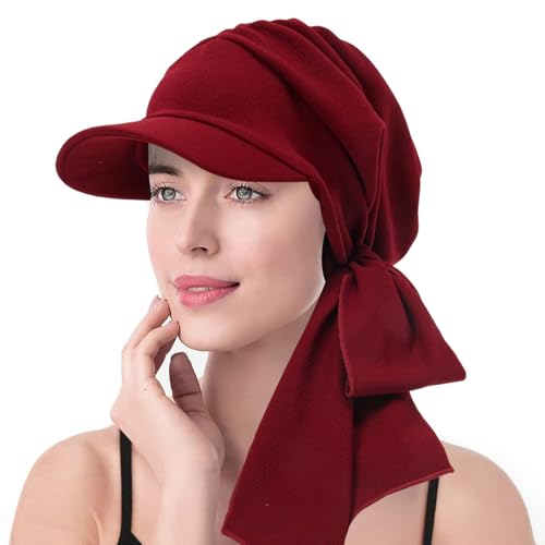 XYIYI Foulards et chapeaux pour femmes atteintes d'un cancer, foulards et chapeaux pour la chimiothérapie