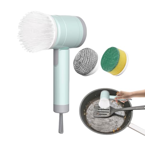 Brosse électrique rotative contre les joints noirs de salle de bain - 8