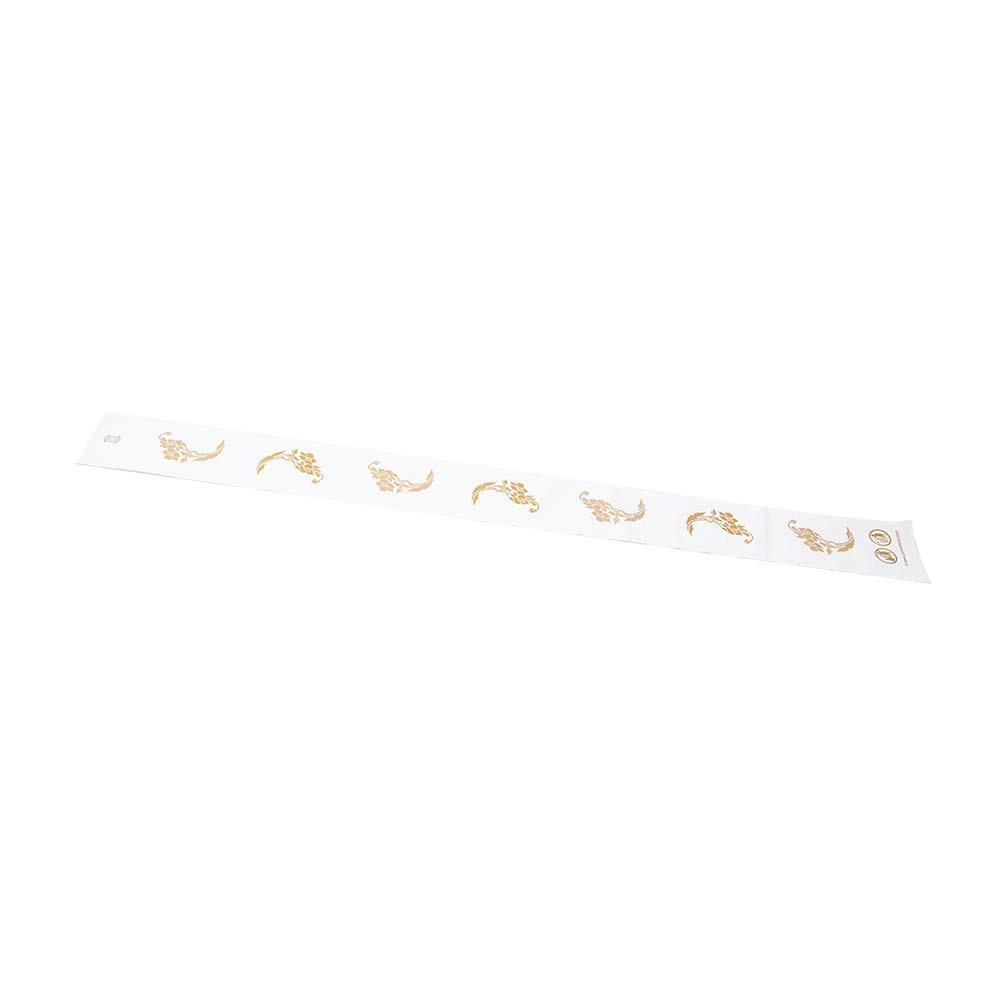 García de Pou 1000 Unités - Bandes Sanitaires Wc Touch Of Charm 43 x 4,5 cm Blanc Ldpe