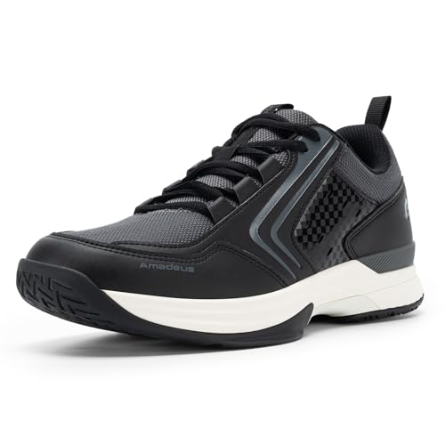 FitVille Tennis Shoes for Men Pickleball Shoes Sneakers | Court Racquetball Athletic Shoes for Racquet Sport | Wide Toe Box & Arch Support2