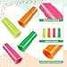 Rotatingpals 60 Pcs Plastic Whistles Bulk Colorful Siren Whistles Toy Loud Noisemaker Birthday Party Favors Piñata Goodie Bag Fillers Games Prizes Assorted Colored Supplies