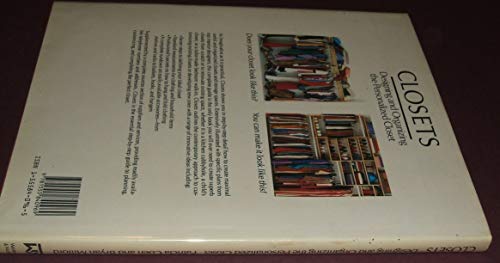Closets: Designing and Organizing the Personali... 1555840965 Book Cover