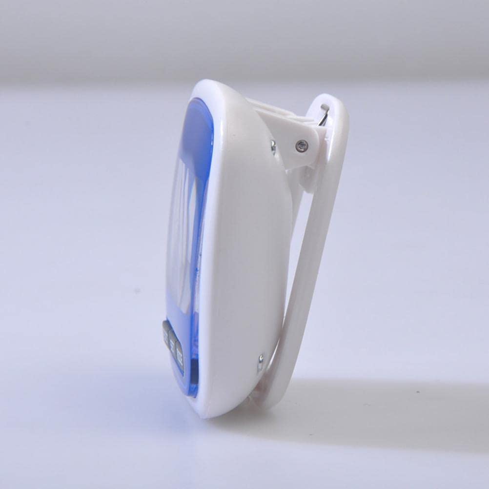 Podomètre de Marche, Compteur de Pas avec Capteur 3D, Distance Calorique et Réglage du Poids pour la Course à Pied, Le Fitness, la Randonnée