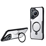 Case for Huawei Pura 80/80 Pro /80 Pro+/80 Ultra, Stand Slim Case Anti-Scratch Anti-Fingerprint Cover(80) Clear