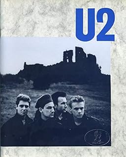 U2 1984 Unforgettable Fire Europe/UK/USA Tour Concert Program Tour Book Blue