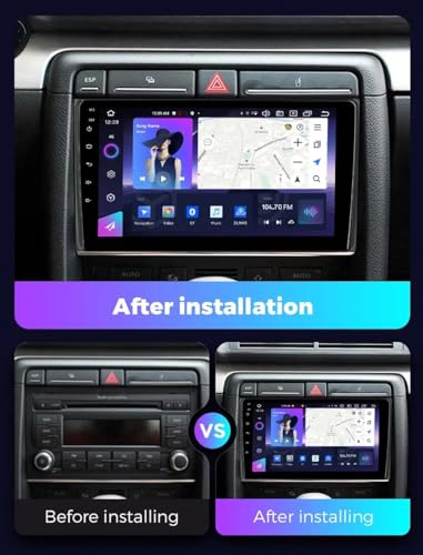 Navegador GPS para Audi A4 B7 B6 con manos libres Bluetooth y USB multimedia 7