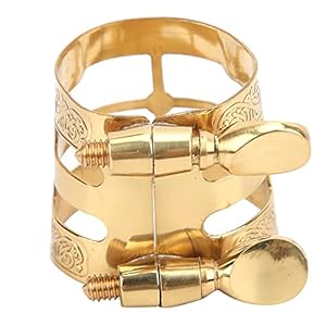 Generic Generick8e7t10hn5 Ligatura Saksofonowa Metalowa