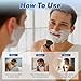 DEBETOOL Shaving Brush Set for Men – Pure Badger Hair Shaving Brush and Bowl, Exfoliating Shaving Cream Brush Gifts for Fathers Day