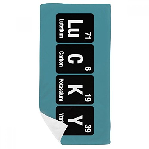 Serviette de bain chemical science multicolor 35x70cm douce - 2