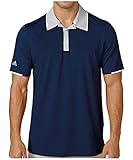 adidas Golf Mens Climacool Performance Polo (A166) -Navy/Stone -XL