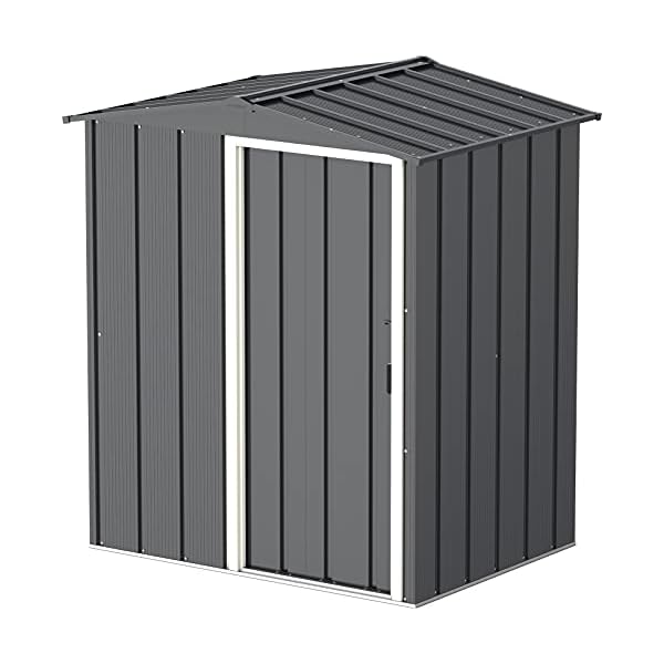 Duramax Metallgerätehaus Metallgerätehaus ECO 5x4 anthrazit/weiß