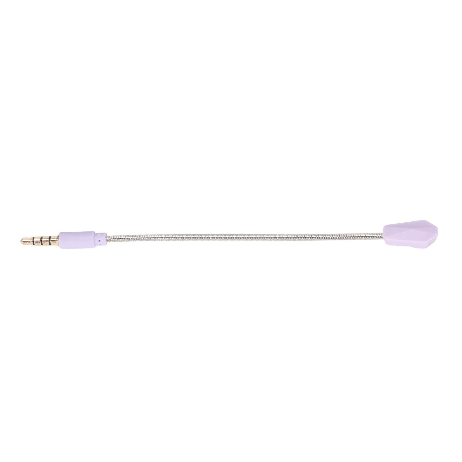 Bewinner Cuffie da gioco con orecchie da gatto, luci a LED, 3,5 mm, wireless, pieghevoli, per PC, portatile, con microfono a cancellazione del rumore, per , gioco (viola)