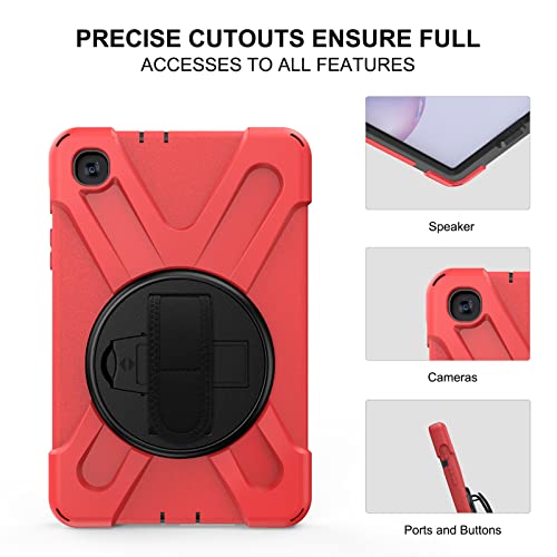 Funda Samsung Galaxy Tab S5e con soporte 360 giratorio y correa anticaídas 6