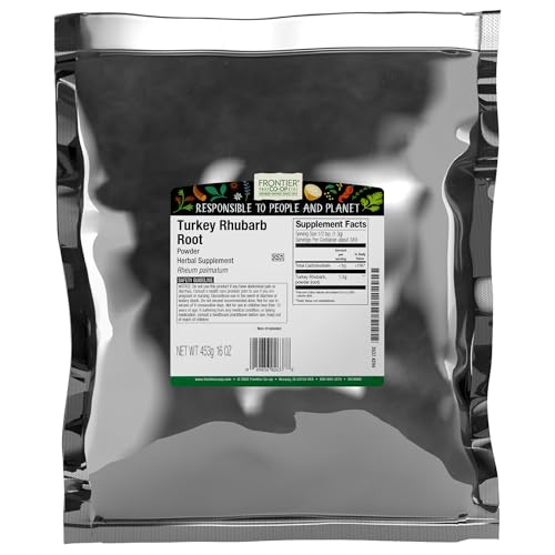 Frontier Co-op Rhubarb Root, Turkey Powder, 1 pound, 16 ounces