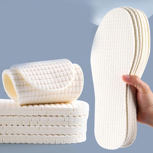 4 pares de plantillas transpirables con núcleo de látex miniatura 7