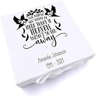 ukgiftstoreonline Personalised We Know You Would Be Here Remembrance Keepsake Memory Box (Large)