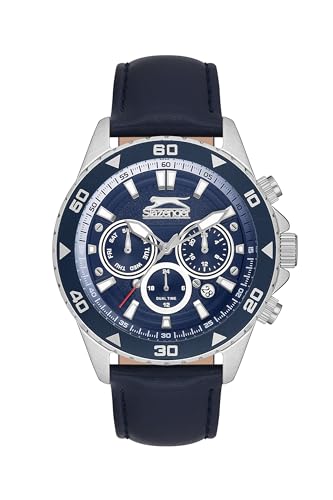 SLAZENGER Analog Blue Dial Mens Watch-SL092251203 (B0CTTRPSL9) Amazon Price History, Amazon Price Tracker