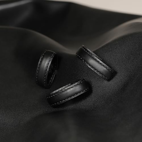 LOKSIII belt accessories belt ring cowhide Leather Loop Keeper4