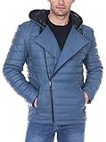 giorgio mobiani lederjacke  Giorgio Di Mare Lederjacke Men\'s Leather Jacket blau S