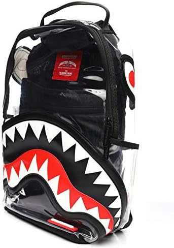 sprayground clear backpack