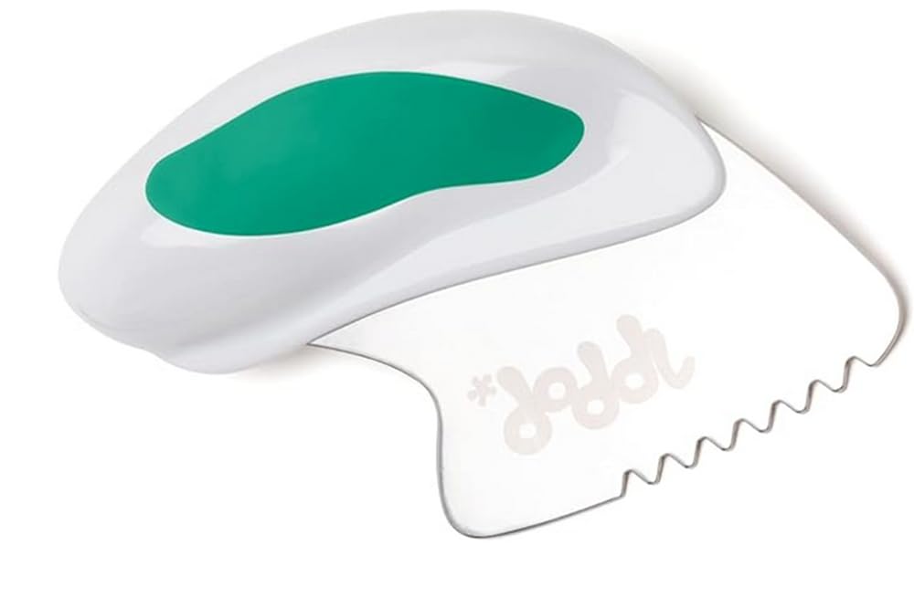 Doddl Knife for Toddler Cooking and Mealtimes, Learning to Use Cutlery (Aqua)