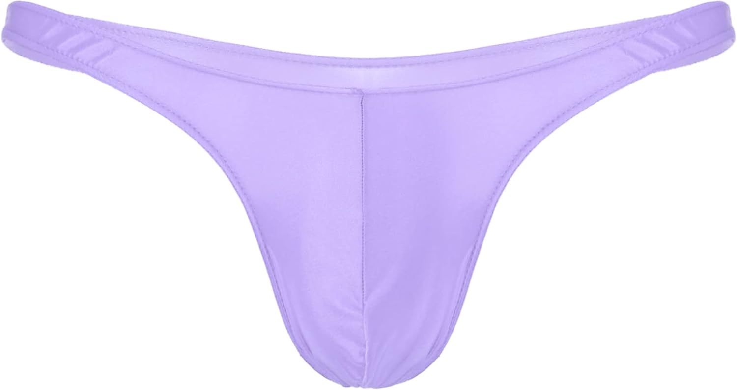 Mens Underwear Panties Shiny Micro Back Briefs Jockstrap Seamless Swim Thongs Boxer Shorts