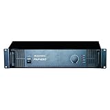 amplificador qsc 5050 olx 1 entrada de línea Omnitronic 061044 PAP-650 PA Amplificador, negro