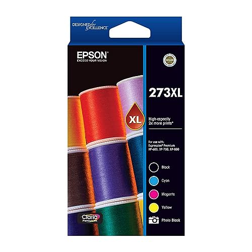 Epson 273XL 大容量 Claria 5 インクカートリッジバリューパック EPC13T275792の商品画像（Amazon）
